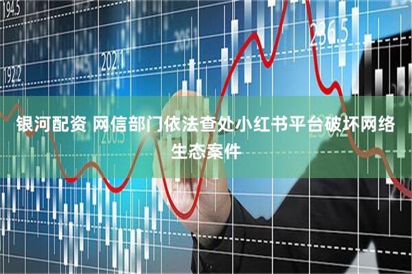银河配资 网信部门依法查处小红书平台破坏网络生态案件