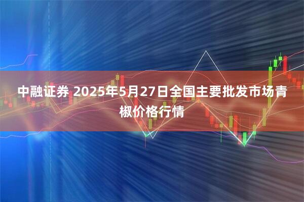 中融证券 2025年5月27日全国主要批发市场青椒价格行情