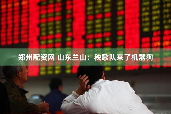 郑州配资网 山东兰山：秧歌队来了机器狗